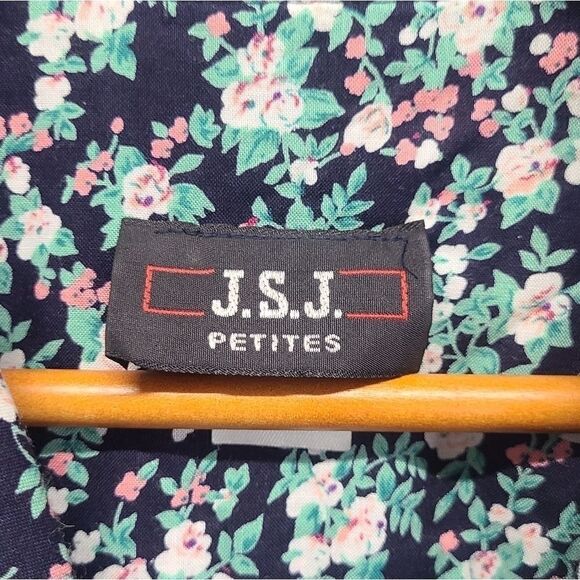 Vintageā60'sāFloralĀ MidiāDressāsizeā10P - Picture 4 of 8